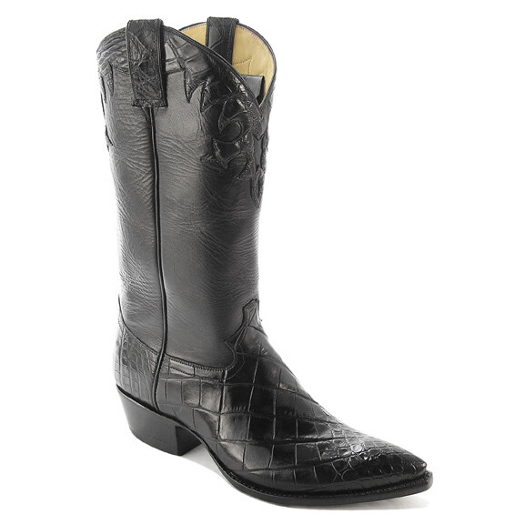 Elegante Nile Crocodile Cowboy Boots