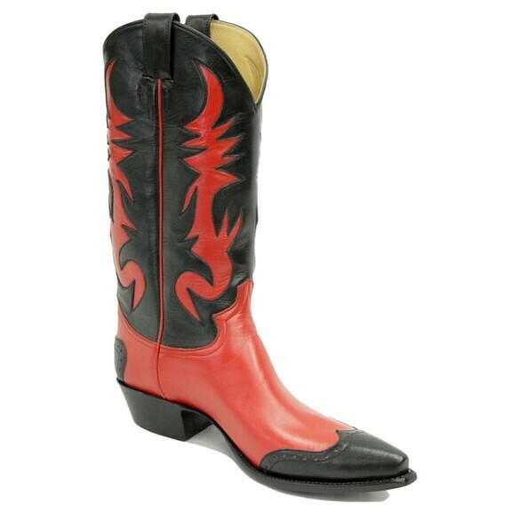 Relampago Rojo Cowboy Boots