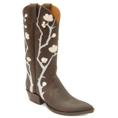 Cherry Blossom Cowboy Boots