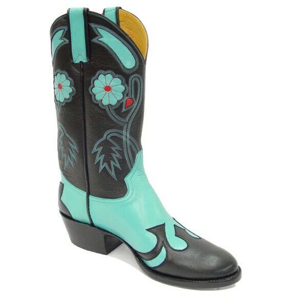Desert Rose Cowboy Boots