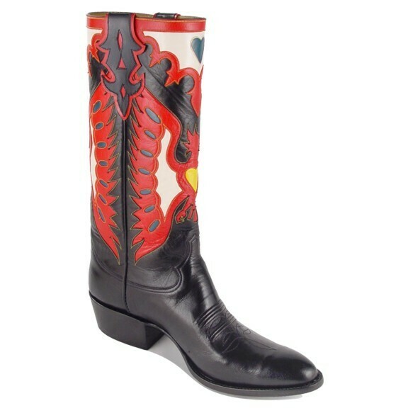 Heart of an Eagle Cowboy Boots