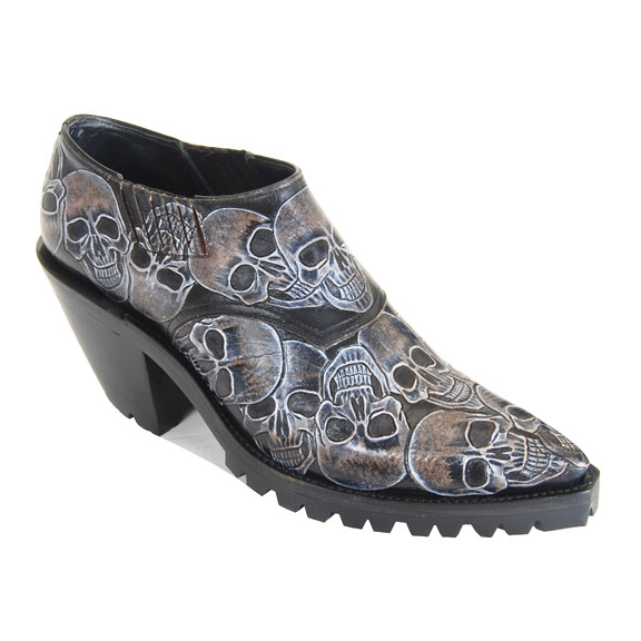 Skull Shoe Boots