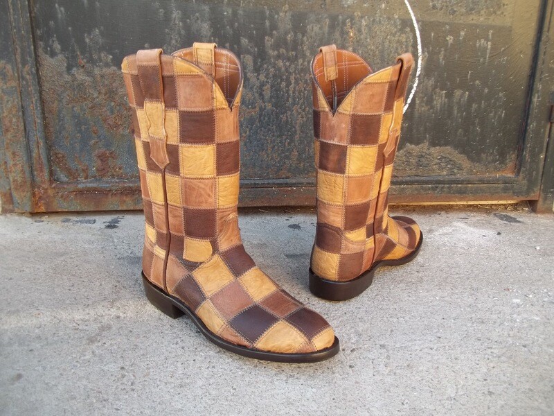 Patchwork Cowboy Boots
