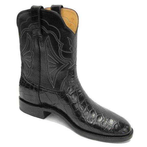Smooth Nile Crocodile Roper Boots
