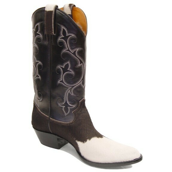 Calf hair cowboy boots hotsell