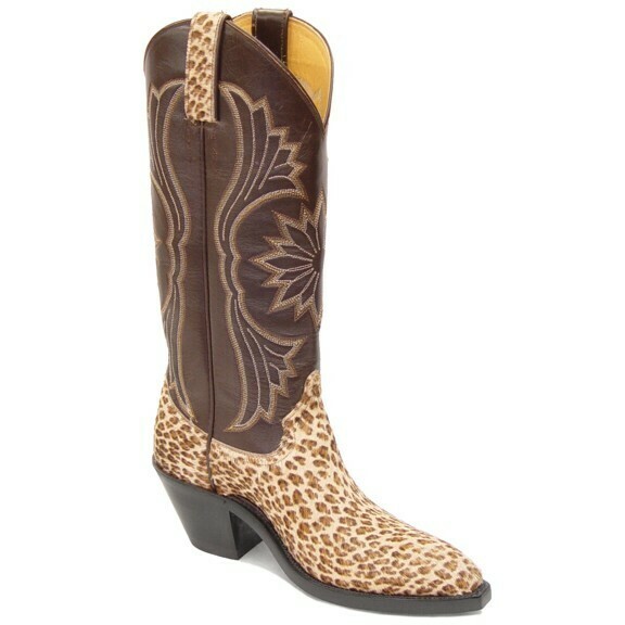 Leopard Hair On Cowboy Boots