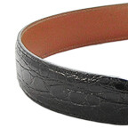 Smooth Nile Crocodile Belt