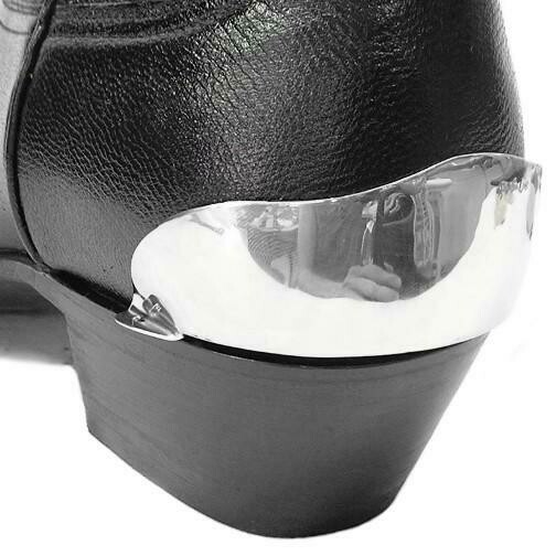 Boot Heel Plates Lisa (Silver)