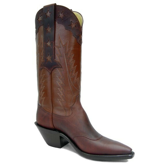 Pistolero Men’s Oil Tanned Brown Leather Cowboy/ Western Boots Size: 7.5 1387886384.jpg main image 3