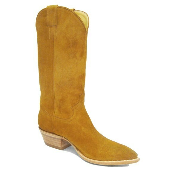 Suede Cowboy Boots