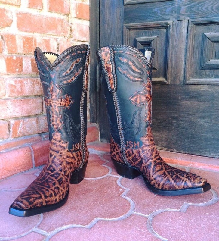 Southern Cross Elephant Cowboy Boots