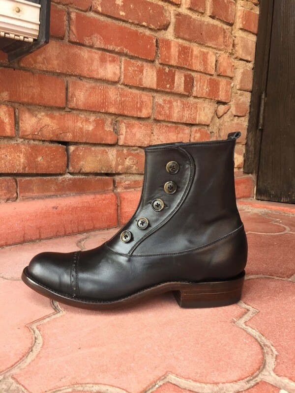 Prohibition Button Up Ankle Boots