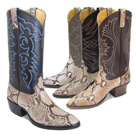 Python Back Cowboy Boots