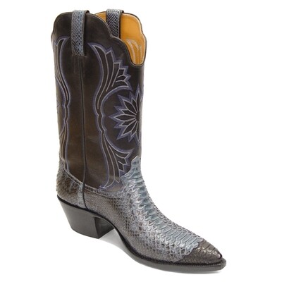 Python Wingtip Cowboy Boots