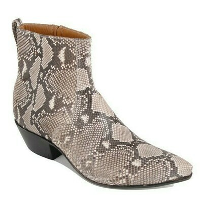 Python Back Ankle Boots