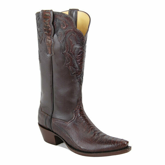 Monte Carlo Ostrich Cowboy Boots