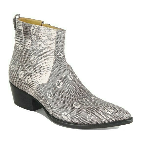 Ringtail Lizard Ankle Boots