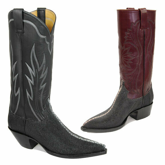 Multi-Spine Stingray Cowboy Boots