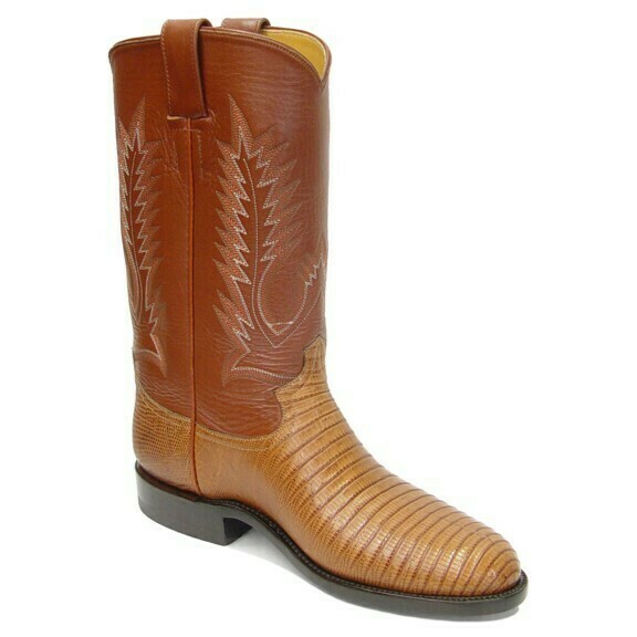Tejus Lizard Roper Boots