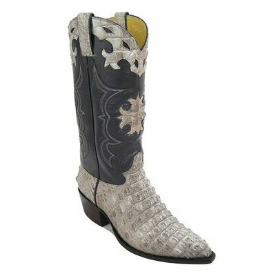 Iron Cross Hornback Nile Crocodile Cowboy Boots