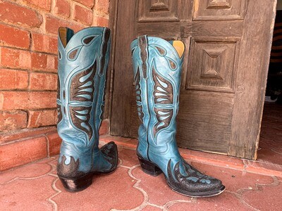 Turquesaposa Cowboy Boots