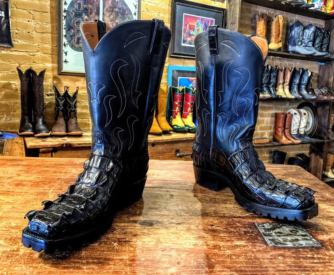 El Grande Crocodile Tail (Large Horn) Cowboy Boots – Store – CABOOTS