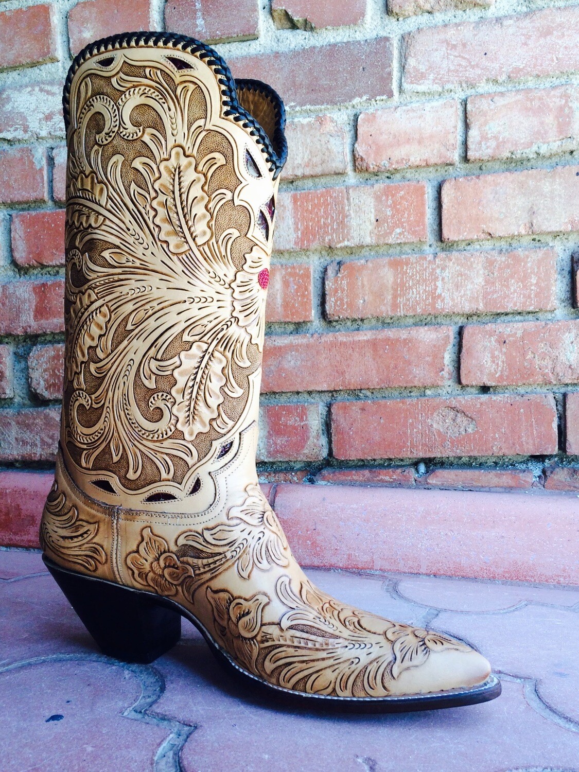 El Mero Mero Hand-Tooled Cowboy Boots