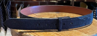 Black Stingray Belt Size 37, 1-1/2