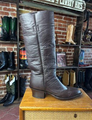 Shotgun Brown 10 1/2 D Men&#39;s Chocolate Brown Cowhide 10.5&quot; Tall (closeout)