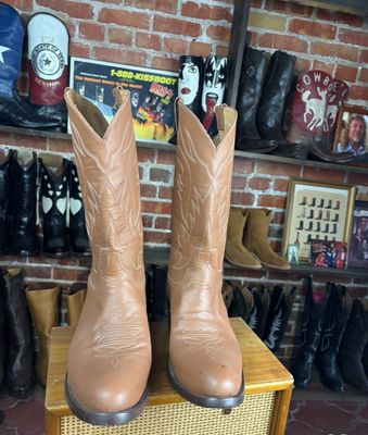 Medium Brown Size 16 D Men&#39;s Boots 14&quot;Tall  ( CLOSEOUT SALE )