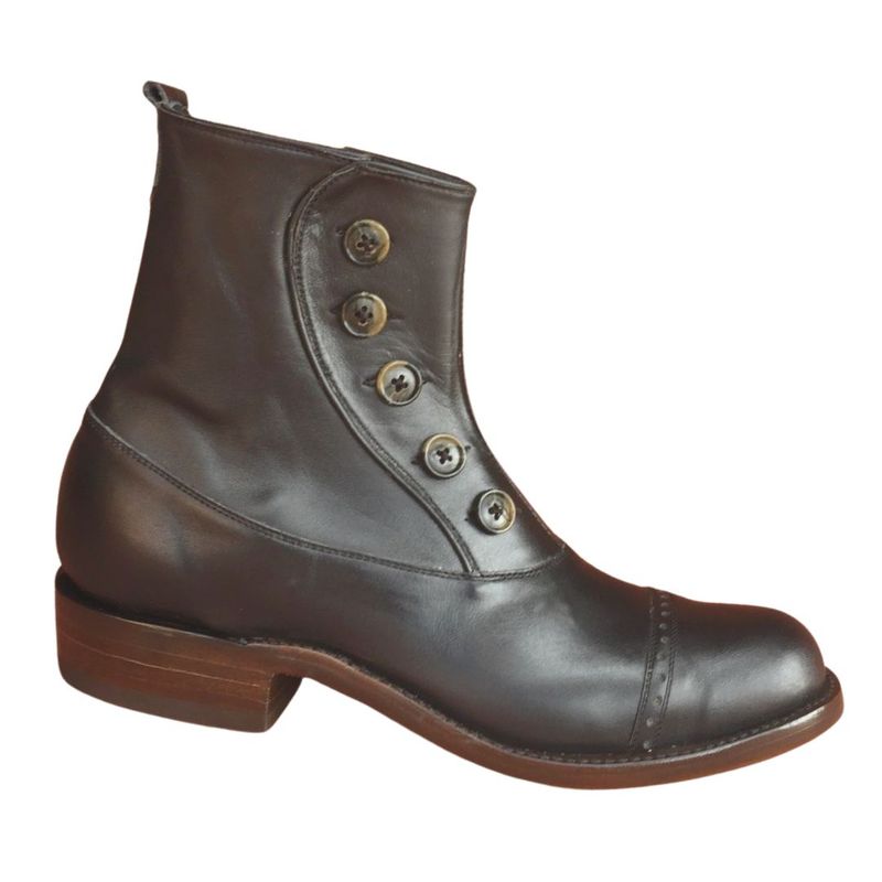 Prohibition Button Up Ankle Boots