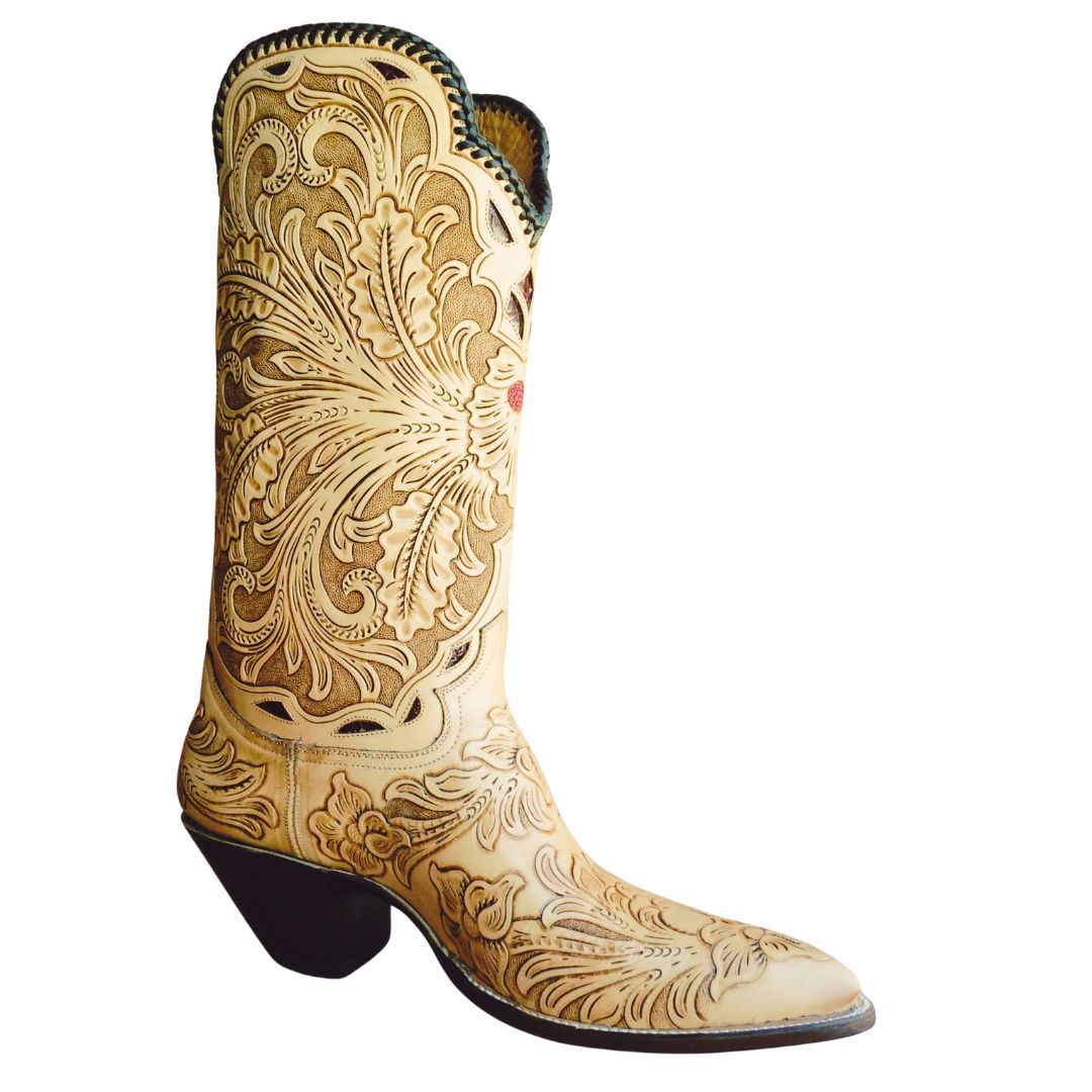 El Mero Mero Hand-Tooled Cowboy Boots