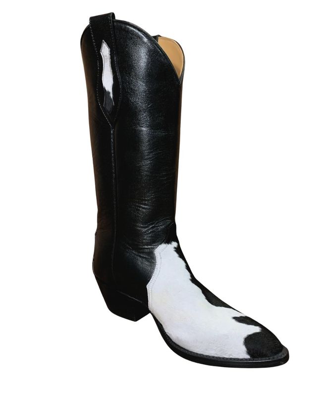 Triad Holstein Hair-On Cowboy Boots