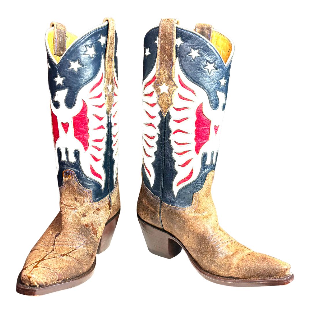 Sweet Liberty Cowboy Boots by Rancho Loco