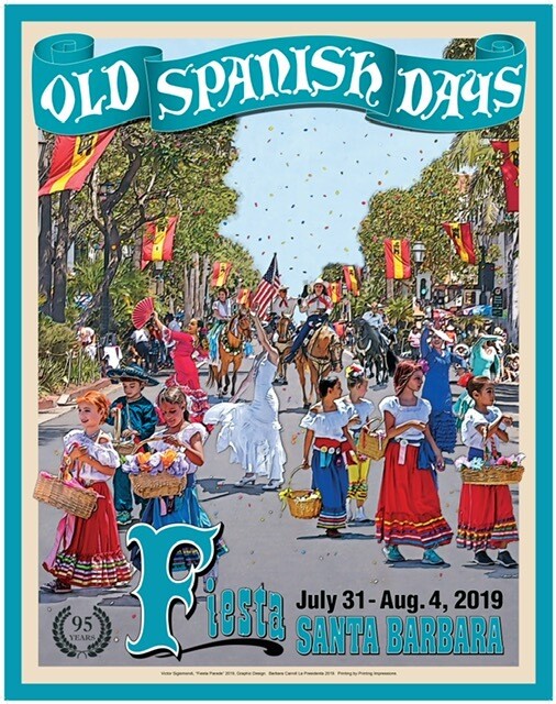 Official 2019 Fiesta Poster