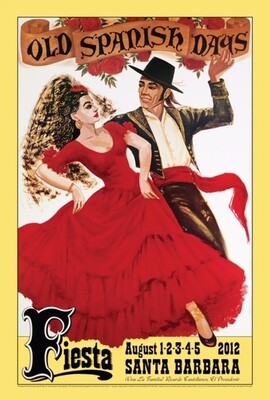 Official 2012 Fiesta Poster