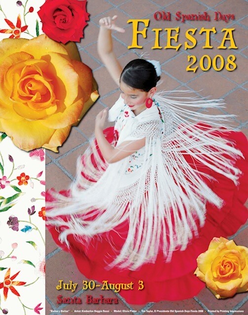 Official 2008 Fiesta Poster