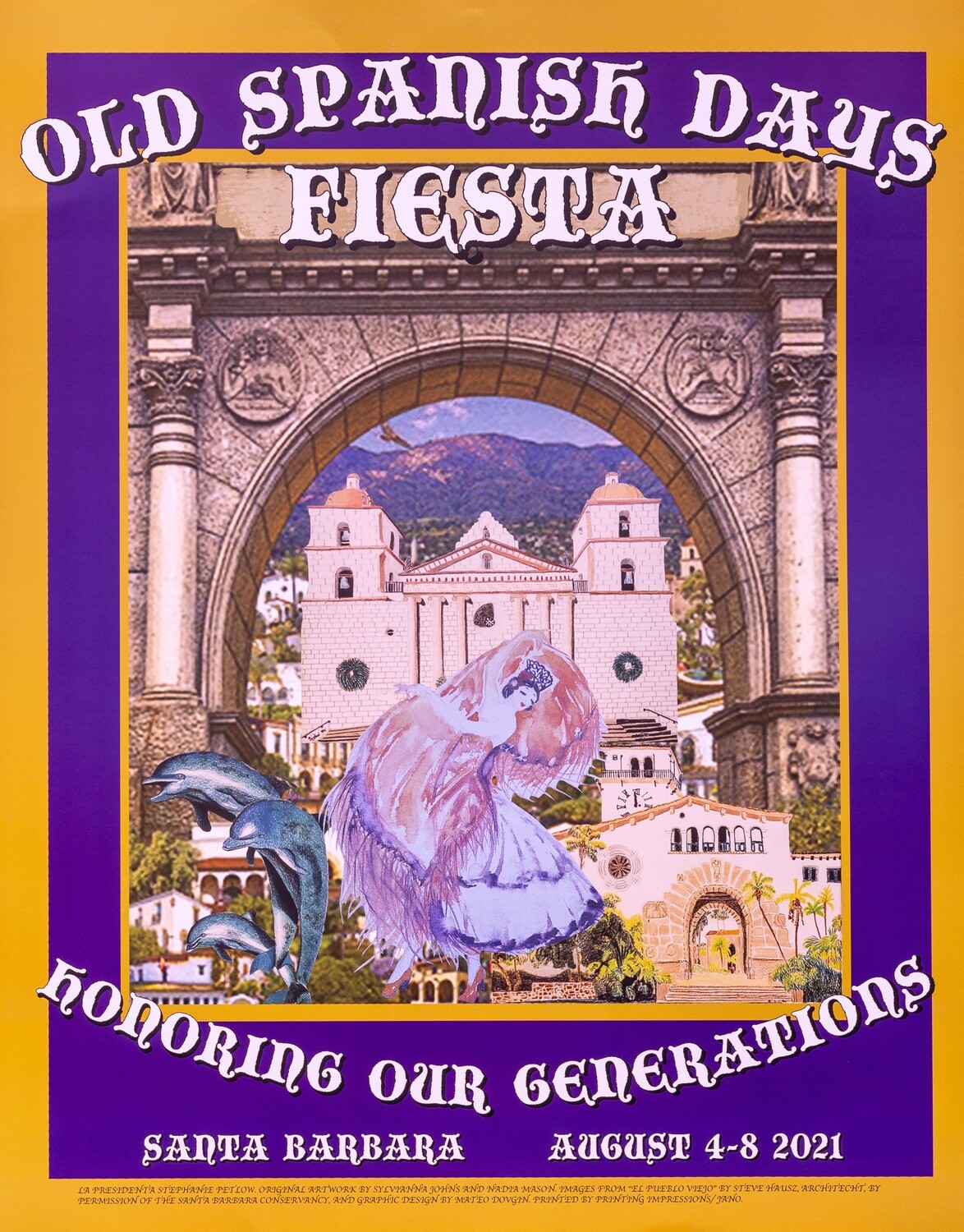 Official 2021 Fiesta Poster