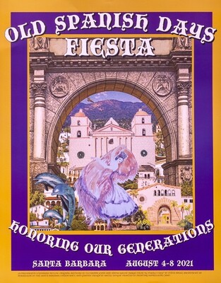 Official 2021 Fiesta Poster