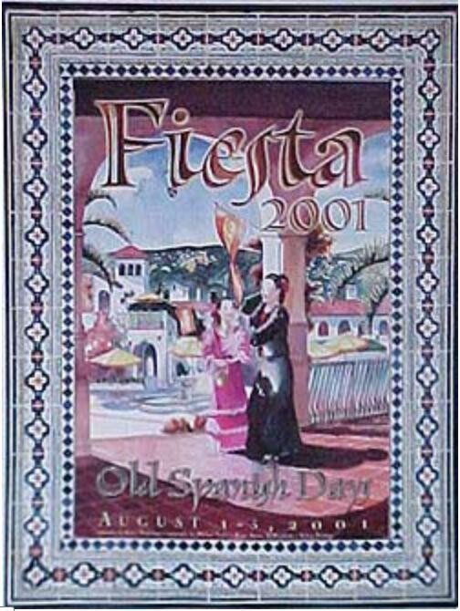 Official 2001 Fiesta Poster