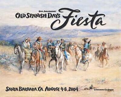 Official 2004 Fiesta Poster