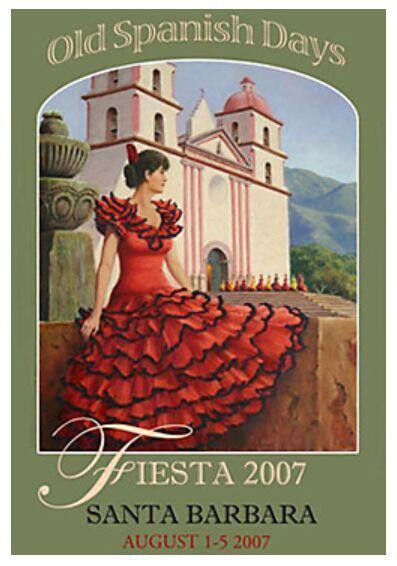 Official 2007 Fiesta Poster