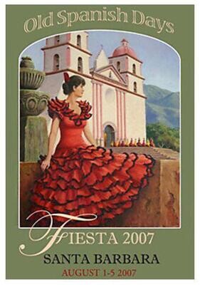 Official 2007 Fiesta Poster