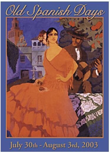 Official 2003 Fiesta Poster