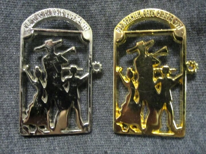 Official 1997 Fiesta Pin -Silver