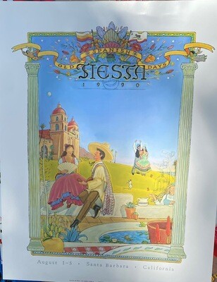 Official 1990 Fiesta Poster