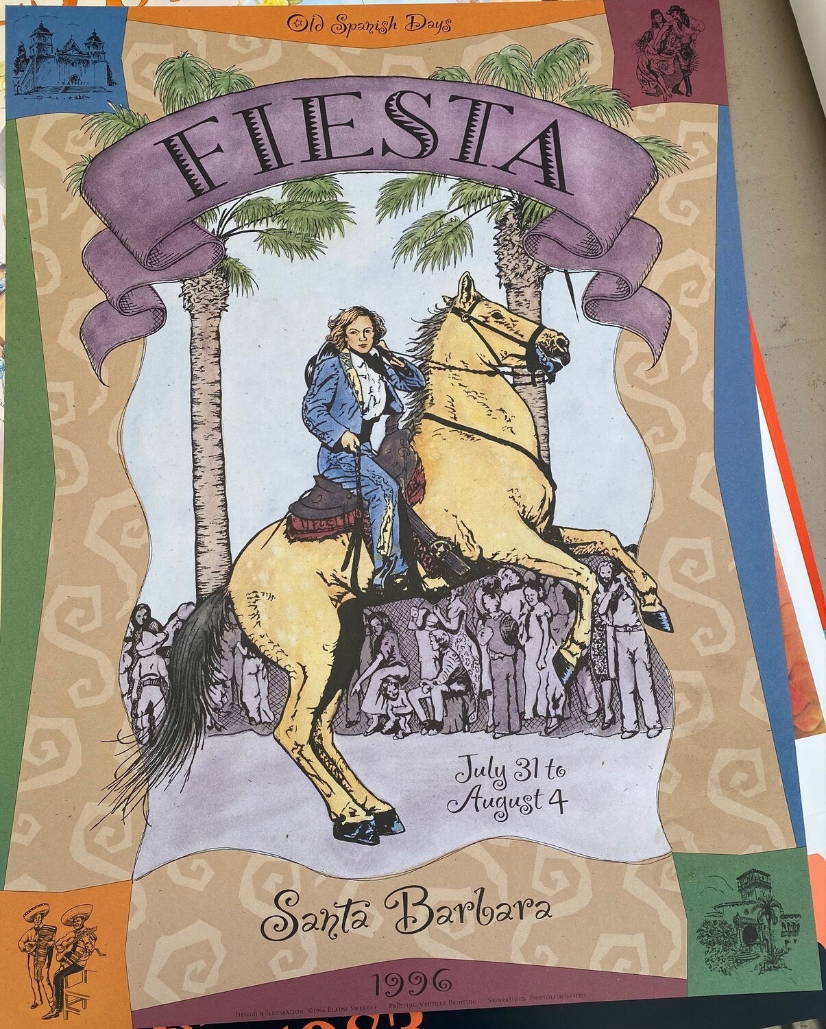 Official 1996 Fiesta Poster