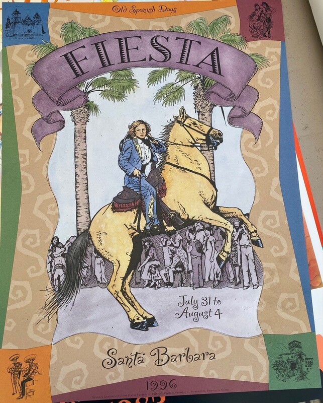 Official 1996 Fiesta Poster