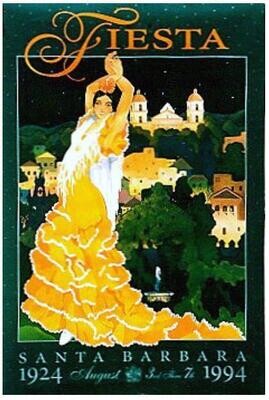 Official 1994 Fiesta Poster