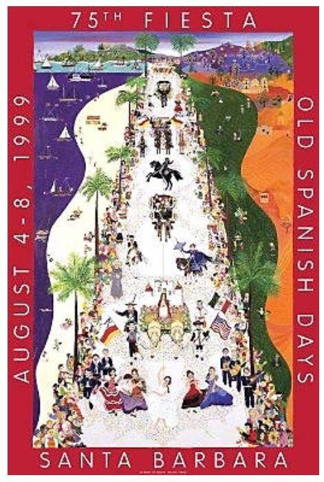 Official 1999 Fiesta Poster